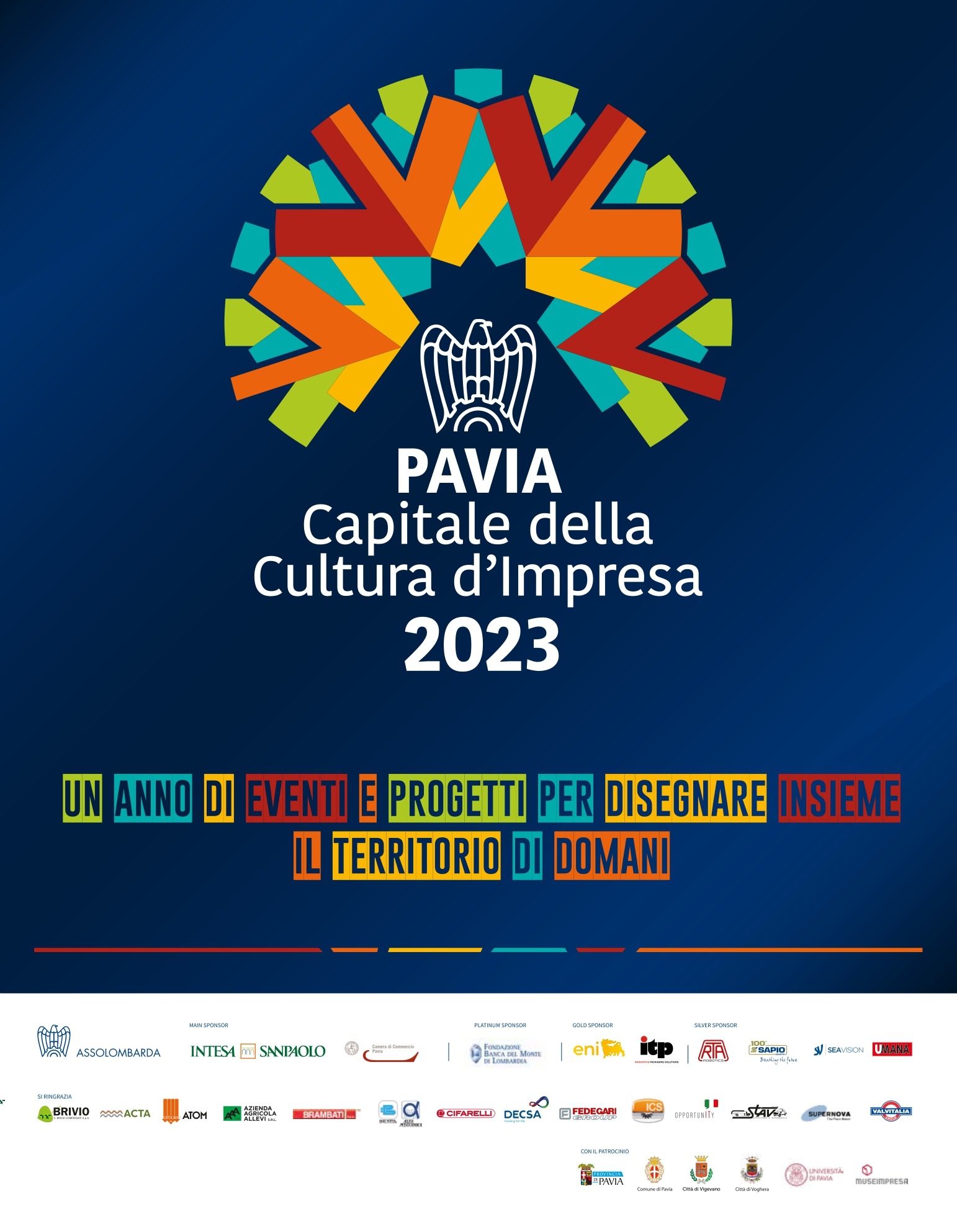 ITP è sponsor ufficiale di Pavia Capitale della Cultura d'Impresa 2023