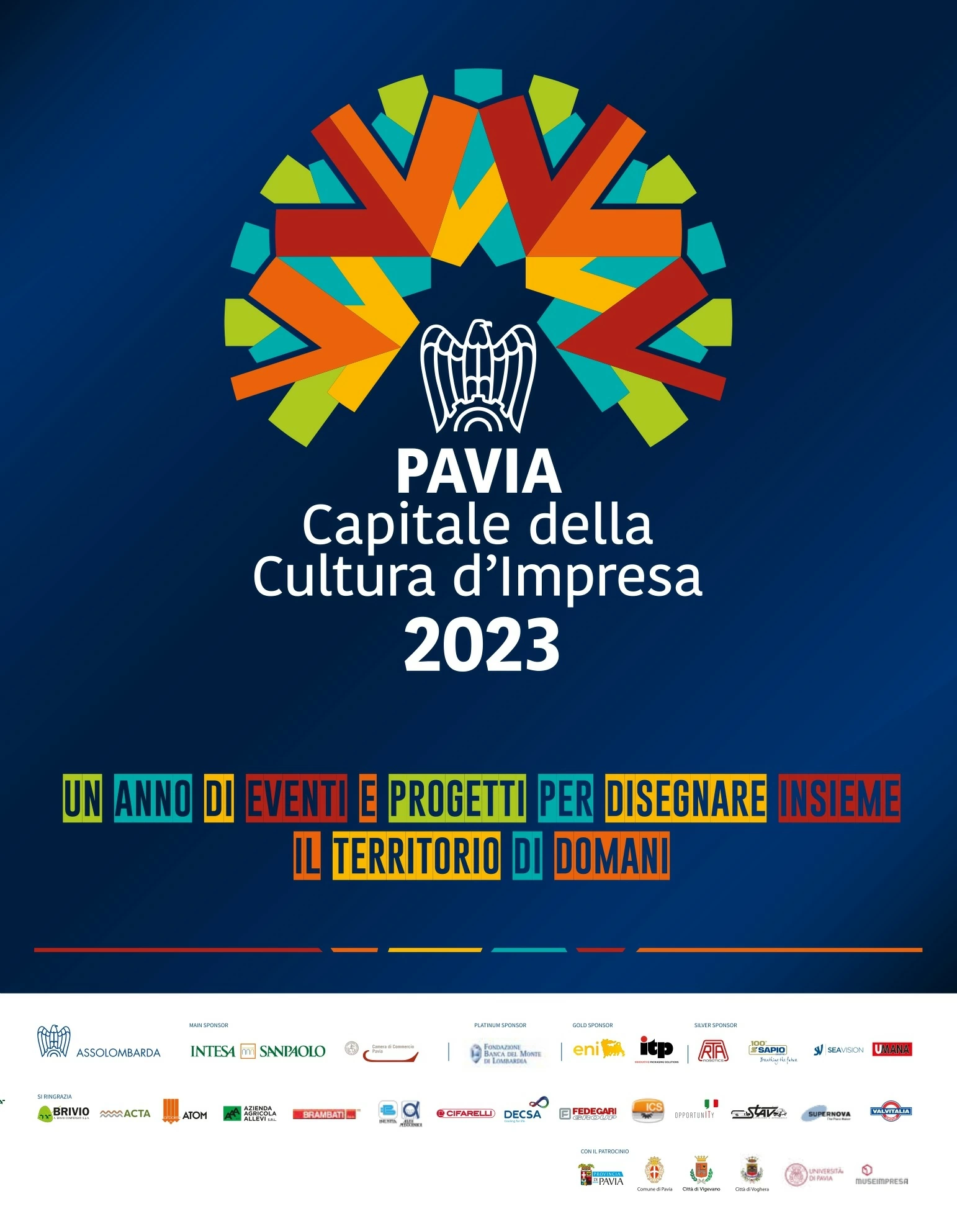 ITP è sponsor ufficiale di Pavia Capitale della Cultura d'Impresa 2023