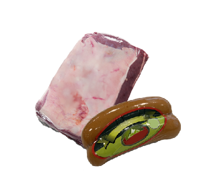 Film multistrato coestruso ad alta barriera, termoretraibile e termoformabile, per carne e pollame