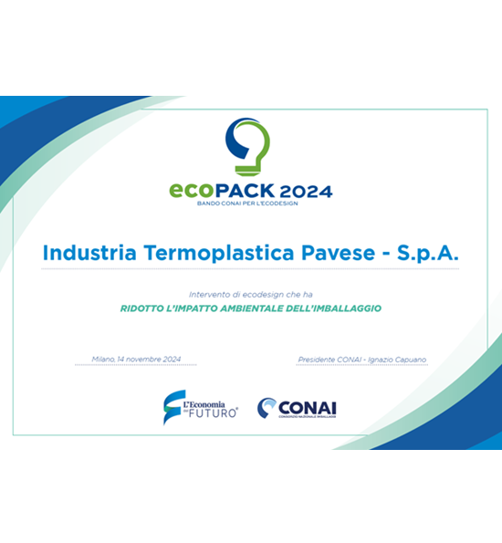 Premio CONAI per l’Ecodesign degli Imballaggi nell’Economia Circolare