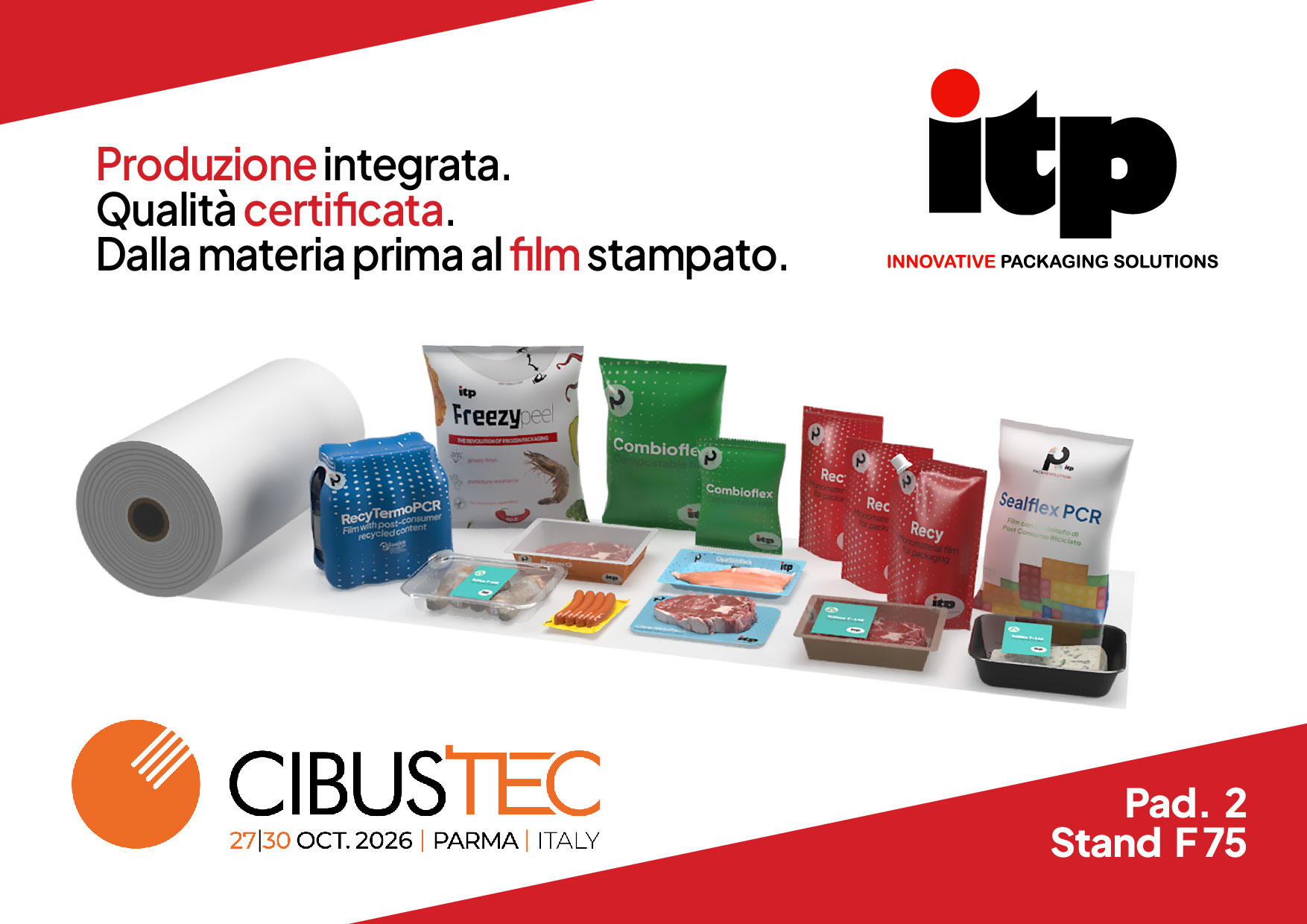 PPWR, dalla normativa alla realtà industriale: ITP porta il confronto a Cibus Tec